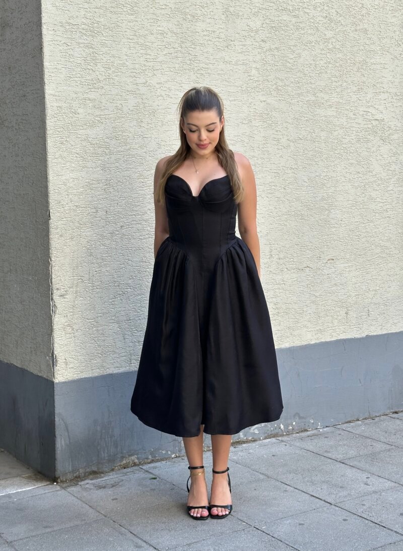 Fustan Saten Elegant - Image 3