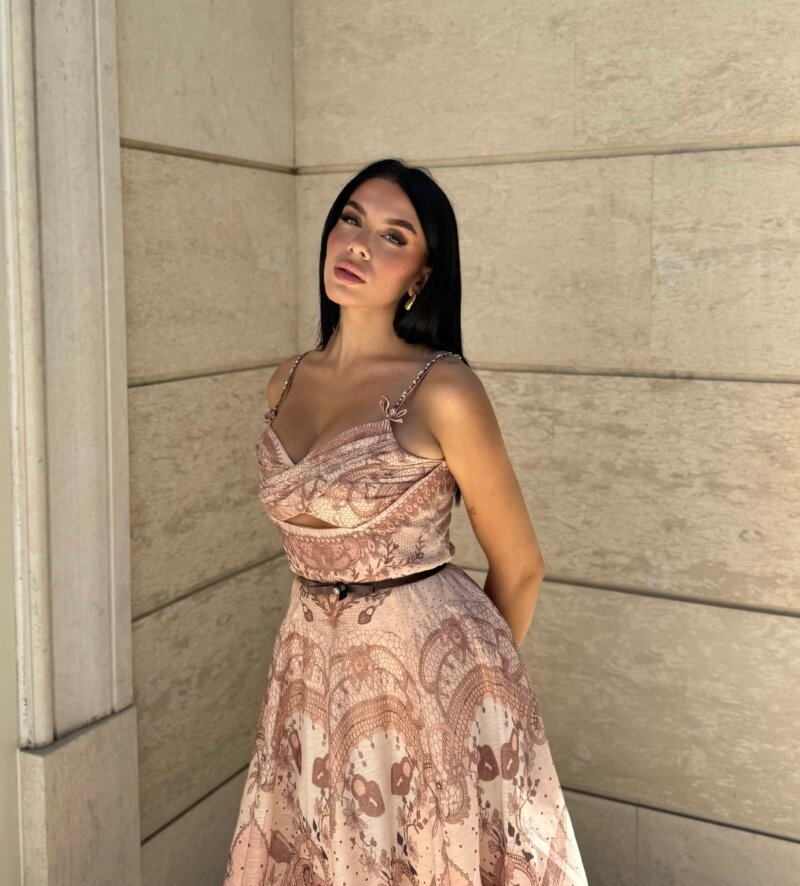 Fustan “Rose Gold Charm” - Image 2