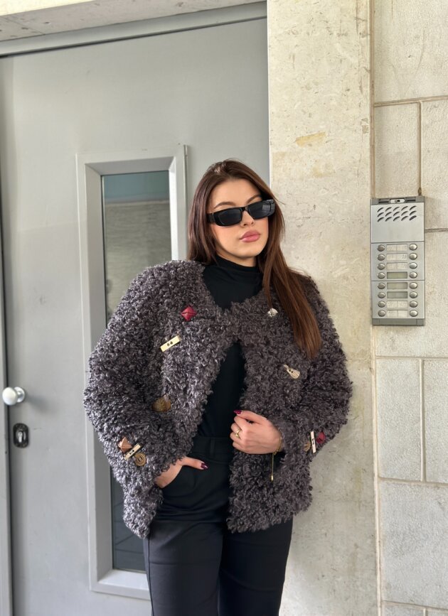 Pellush curly i shkurter