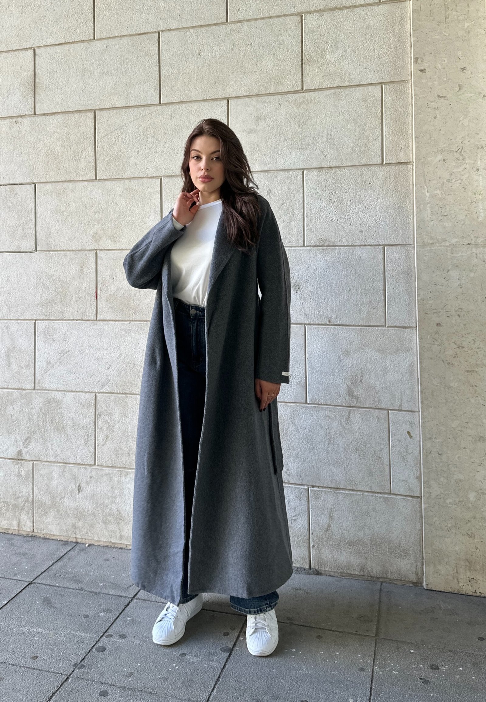 Pallto 100% wool me rrip ne bel - Image 7