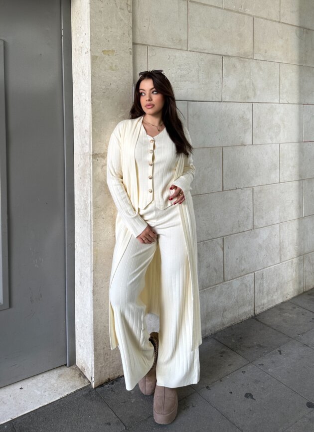 Set Deve Me Jelek, Kardigan Dhe Pantallona