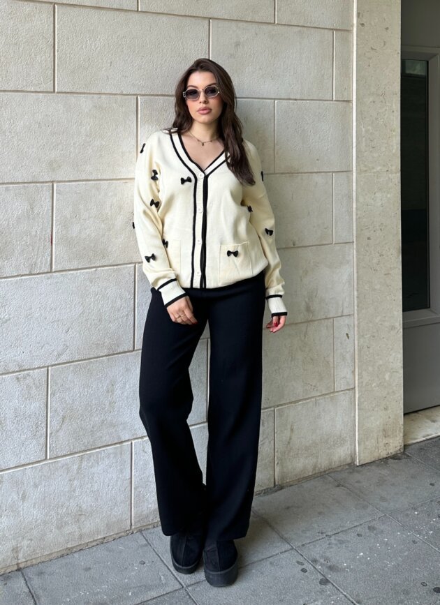 Set Deve Me Pantallona Te Gjera & Triko