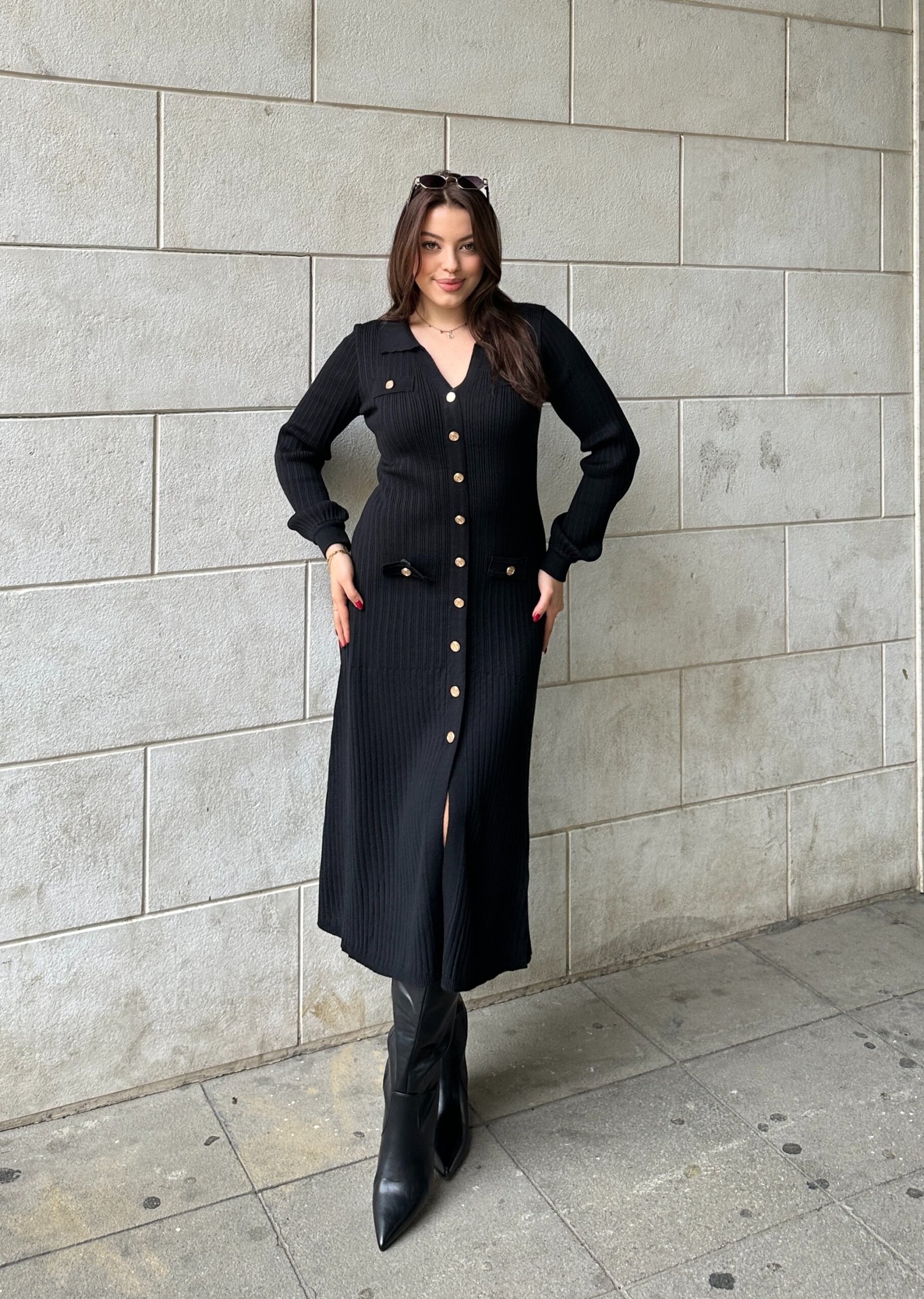 Fustan Deve Me Kopsa Dekorative - Image 2