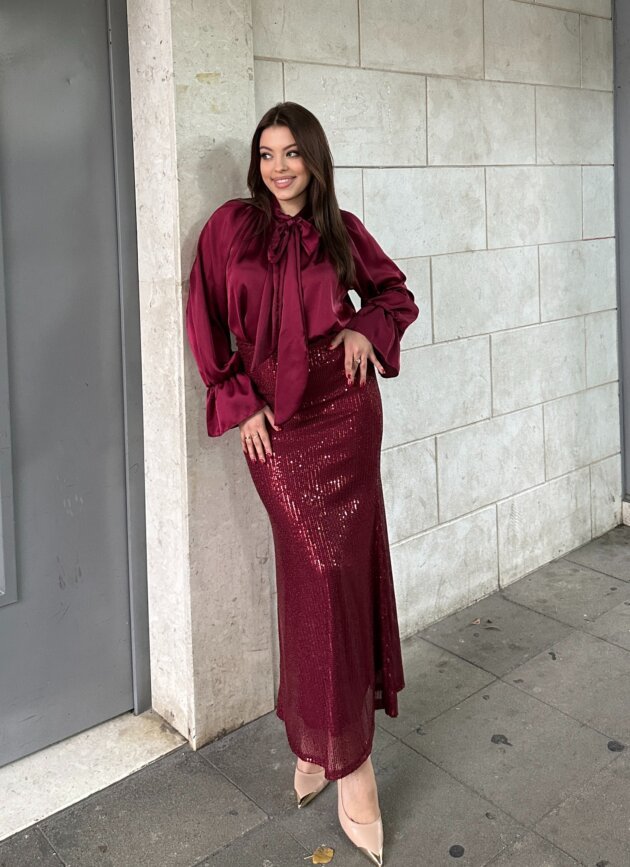 Fund I Gjate Me Shkelqim Dhe Efekt Transparent