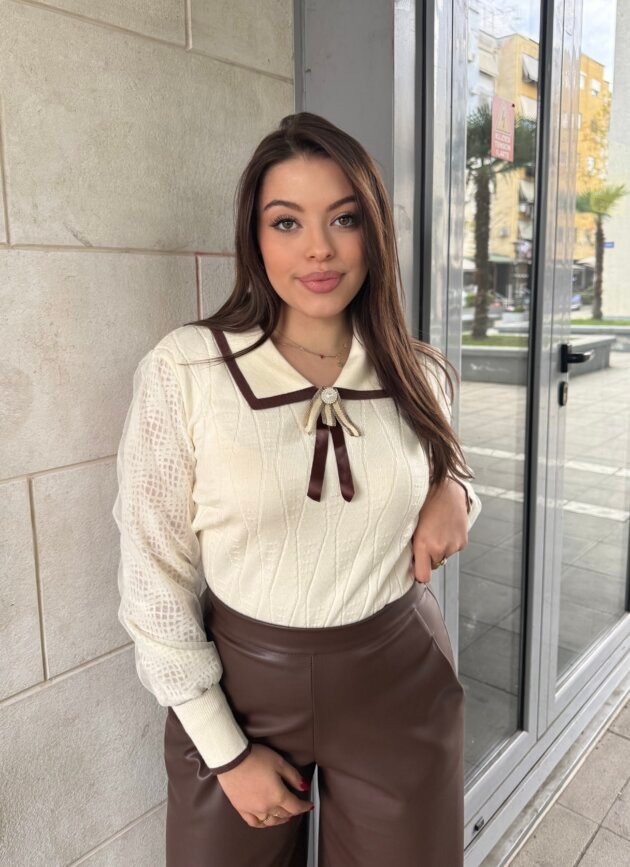 Pulover Deve Me Jake Dekorative