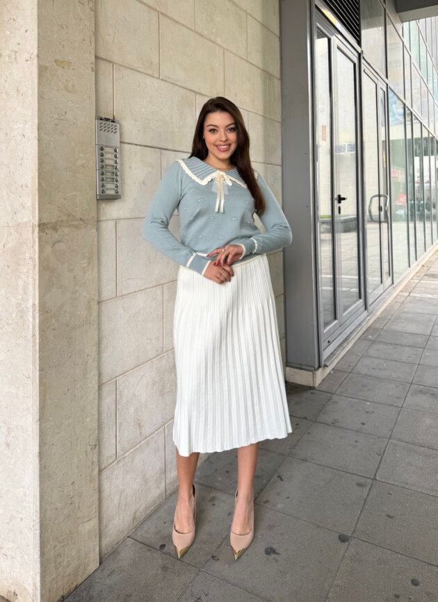 Set Deve Me Fund Dhe Triko Me Jake Dekorative