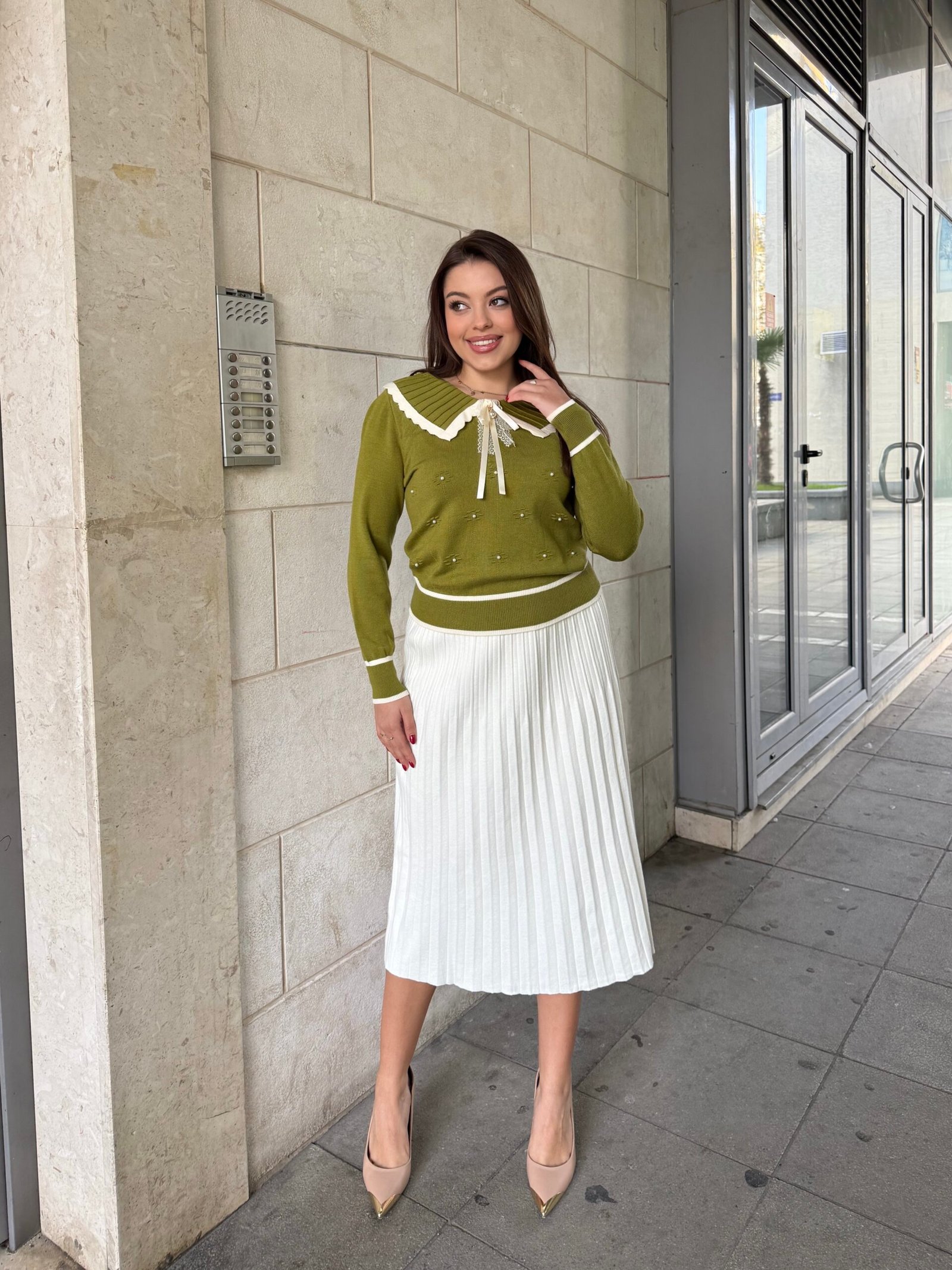 Set Deve Me Fund Dhe Triko Me Jake Dekorative - Image 3