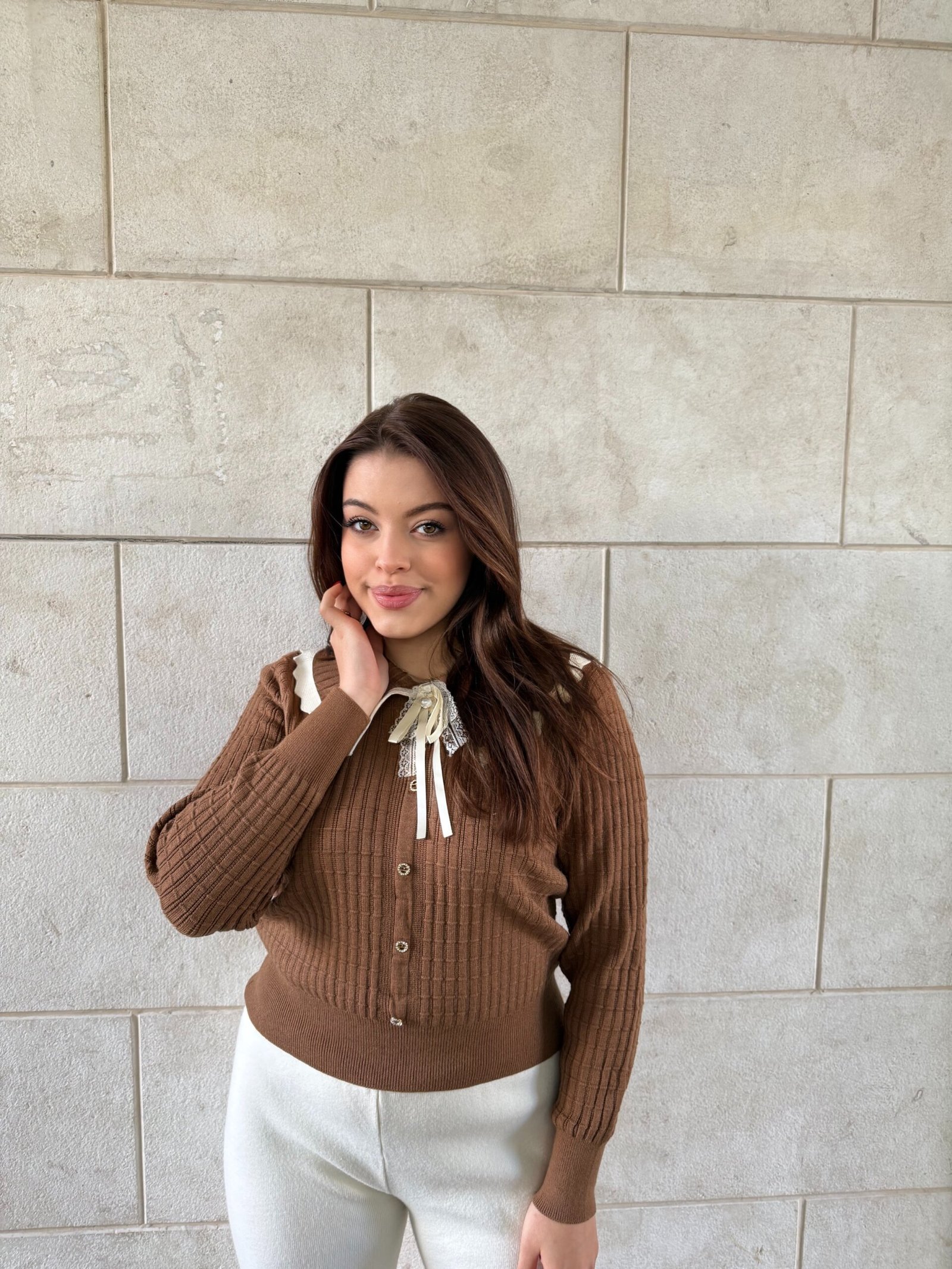 Triko Me Jak Dekorativ Dhe Dantelle - Image 2