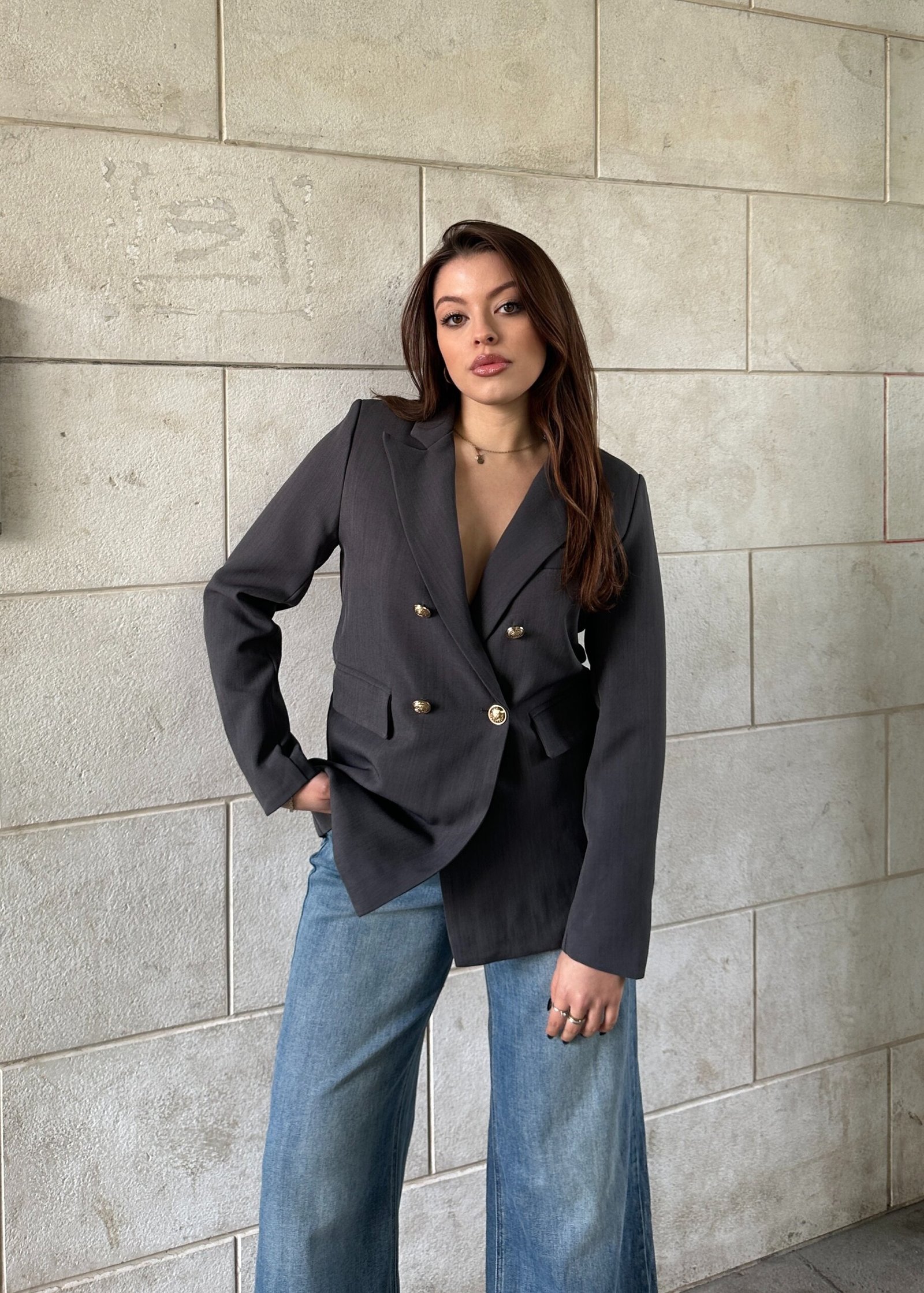 Xhakete Dopio Kopse Me Detaje Gold - Image 5