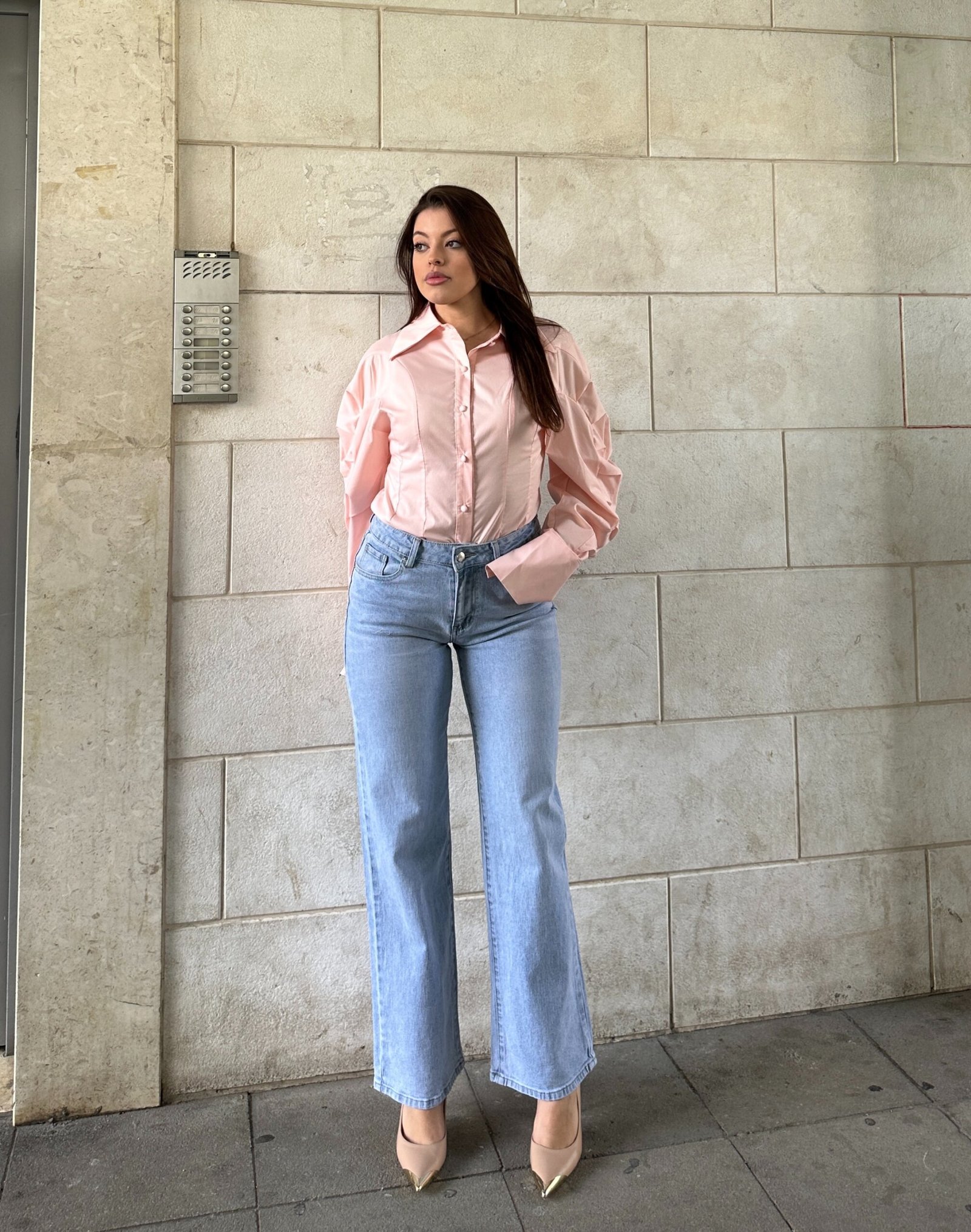 Xhinse Wide Leg Me Bel Te Larte